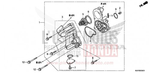 POMPE A EAU GL1800CF de 2015